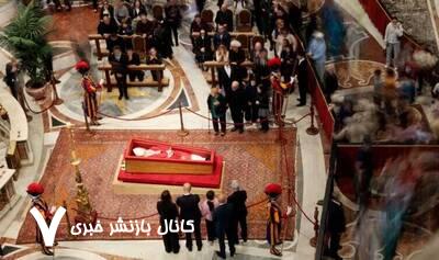 تشییع جنازه رهبر کاتولیک های جهان با حضور گسترده مقامات خارجی تشییع جنازه رهبر کاتولیک های جهان با حضور گسترده مقامات خارجی