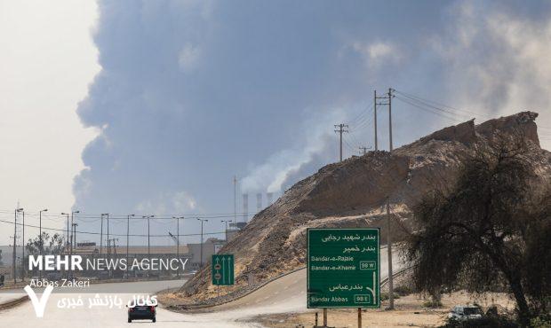 انفجار در «بندر شهید رجایی» بندرعباس انفجار در «بندر شهید رجایی» بندرعباس