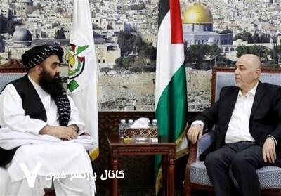 دیدار وزیر خارجه حکومت طالبان با مقامات حماس دیدار وزیر خارجه حکومت طالبان با مقامات حماس