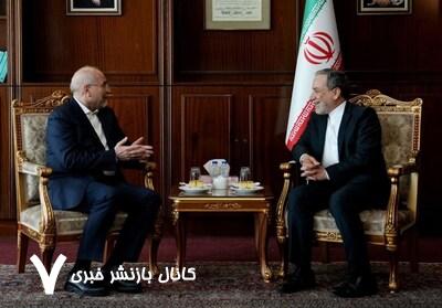پیام تبریک عراقچی به قالیباف