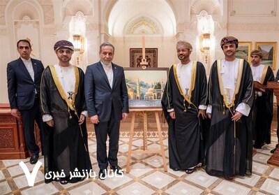 تمبر یادبود همکاری ایران و عمان رونمایی شد تمبر یادبود همکاری ایران و عمان رونمایی شد