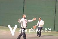 ببینید / بازی بسکتبال احمد الشرع، رئیس جمهور و وزیر خارجه سوریه