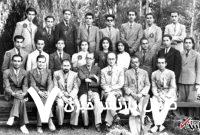 عکس/۱۳۱۶؛ اساتید دانشکده ادبیات دانشگاه تهران