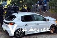 ببینید / لحظه زیر گرفتن تماشاگران هواداران دیدار اسپانیول-بارسا توسط یک خانم