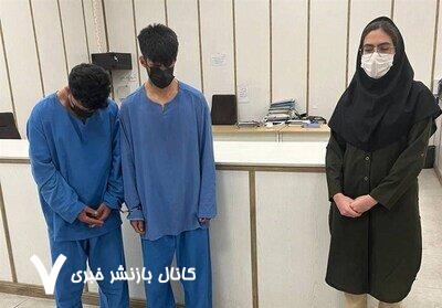 دستگیری سارقان گوشی تلفن همراه یک دانشجو دختر/ عکس