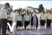 تجدید میثاق فرمانده جدید انتظامی استان با ۸ هزار شهید به خون خفته همدان