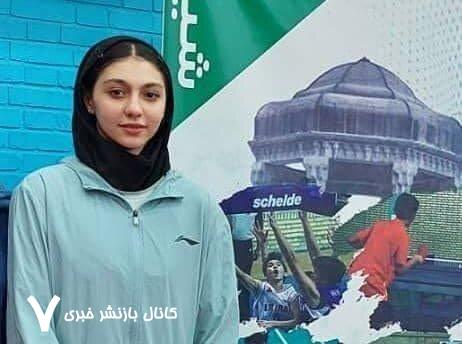 درخشش نوجوان شیرازی در جمع برترین‌های تنیس روی میز بزرگسالان کشور