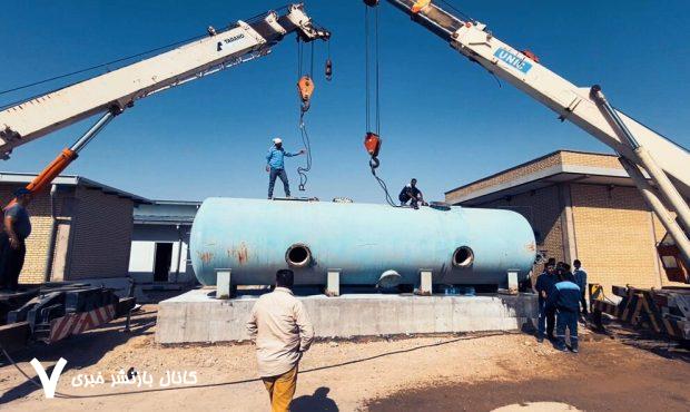 احداث فنداسیون و نصب فیلتر تحت فشار در راستای پایداری آب شهر چوئبده