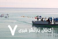 استقبال گرم کیشوندان از شش پاروزن مسیر آبی جزیره فارور تا جزیره کیش