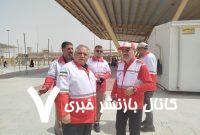بازدید رئیس سازمان امدادونجات کشور از پایانه مرزی شلمچه