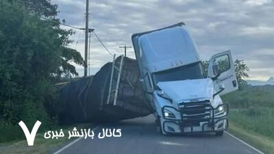فیلم/ تصادف تریلی حامل ۳۲تن کندوی عسل در ایالت واشنگتن! فیلم/ تصادف تریلی حامل ۳۲تن کندوی عسل در ایالت واشنگتن!