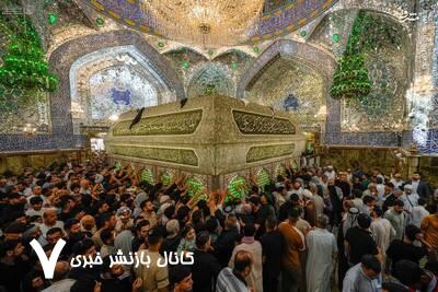 عکس/ حضور زائران در حرم امیرالمومنین در اولین روز از دهه امامت عکس/ حضور زائران در حرم امیرالمومنین در اولین روز از دهه امامت