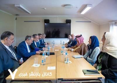 دیدار وزیر خارجه عربستان و «عراقچی» در حاشیه مجمع جهانی اسلو دیدار وزیر خارجه عربستان و «عراقچی» در حاشیه مجمع جهانی اسلو