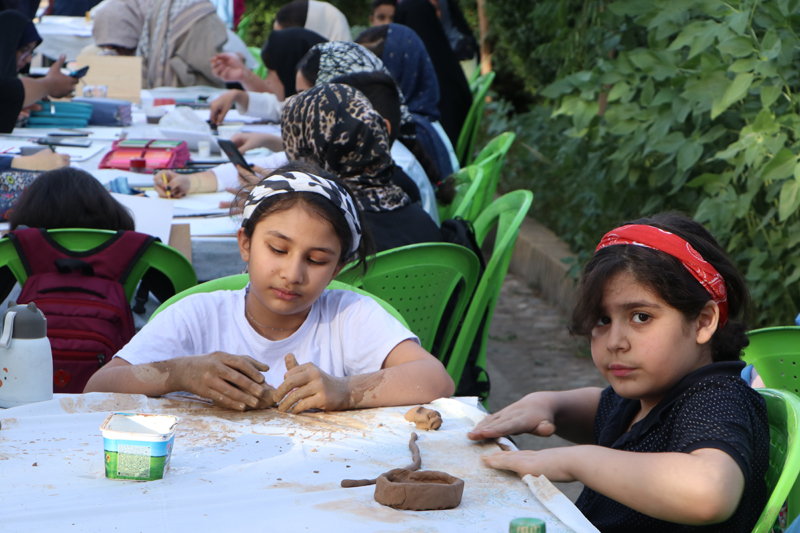 جلوه‌های عشق به ایران در گردهمایی هنرمندان تجسمی سمنان
