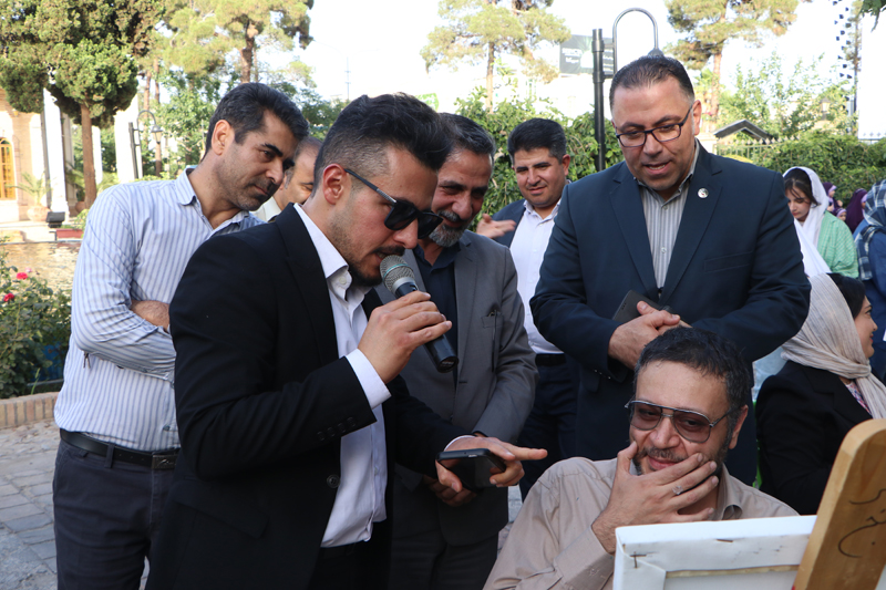 جلوه‌های عشق به ایران در گردهمایی هنرمندان تجسمی سمنان