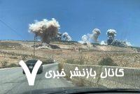 حمله شدید رژیم صهیونیستی به مناطقی در «النبطیه» لبنان