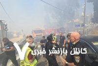 ادامه آتش سوزی‌های سریالی در رژیم صهیونیستی؛ حیفا و طبریا طعمه آتش شدند
