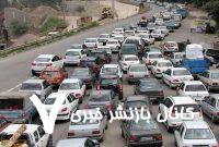 ببینید/ قفل شدن جاده چالوس زیر بار ترافیک