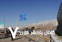 پلیس راه: جاده چالوس برای چهارمین روز متوالی به دلیل بار ترافیکی سنگین، یک‌طرفه شد
