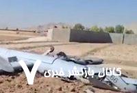 ببینید/ اولین تصویر از پهپاد سرنگون شده اسرائیلی