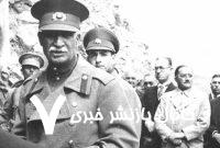 عکس/ رضاشاه در حال بازدید از چشمه نفت کرمانشاه
