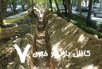 گورستان هزار ساله را برای عبور کابل برق کندند!/ عکس