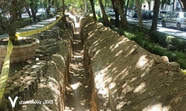 گورستان هزار ساله را برای عبور کابل برق کندند!/ عکس