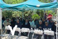 پیکر بهرام عکاشه در خانه ابدی آرام گرفت