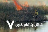 آتش‌سوزی تالاب بین‌المللی شادگان با بسیج امکانات و اقدامات کارشناسی تحت کنترل درآمد