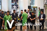 حضور سرزده تاج در اردوی تیم ملی