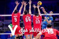 پایان هفته تلخ با برد اوکراین؛ طلسم والیبال ایران شکسته شد!