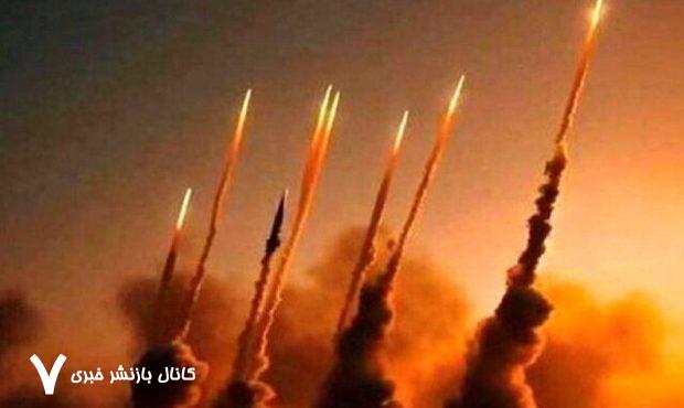 ببینید | اولین تصاویر منتشرشده از موشک‌های ایران در آسمان اسرائیل