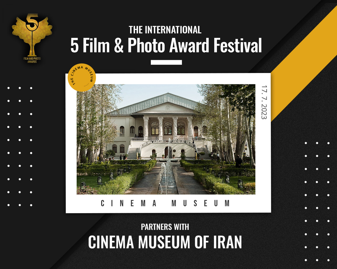 اکران فیلم‌های جشنواره پنج در موزه سینما