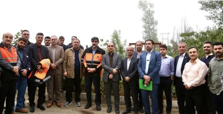 بازدید رئیس سازمان راهداری و حمل‌ونقل جاده‌ای از محور قزوین–الموت