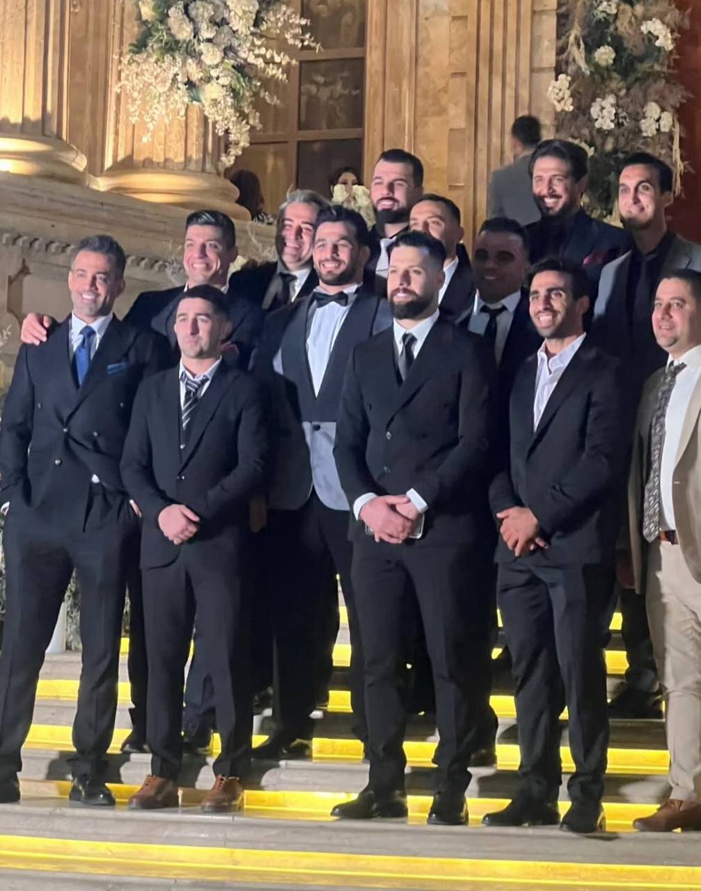 عکس | یک پرسپولیسی در عروسی حسن یزدانی