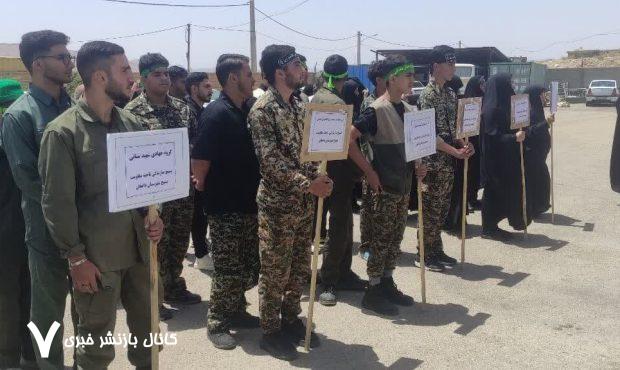 “خیز بلند جهادگران در پویش ملی همدلی حسینی” در استان سمنان