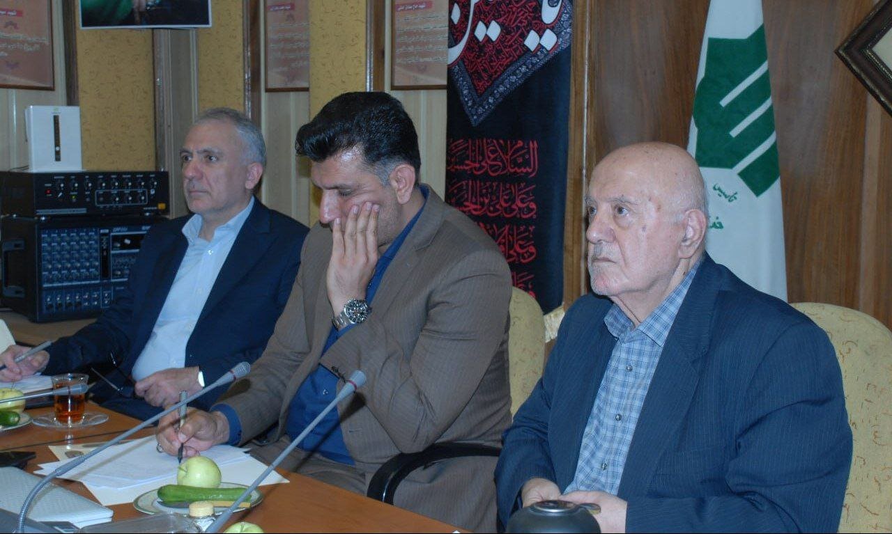 رئیس فدراسیون هندبال و سرپرست فدراسیون کاراته در جمع کارگروه ورزش