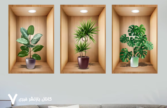 چاپ استیکر دیواری و استفاده در دکوراسیون داخلی چاپ استیکر دیواری و استفاده در دکوراسیون داخلی