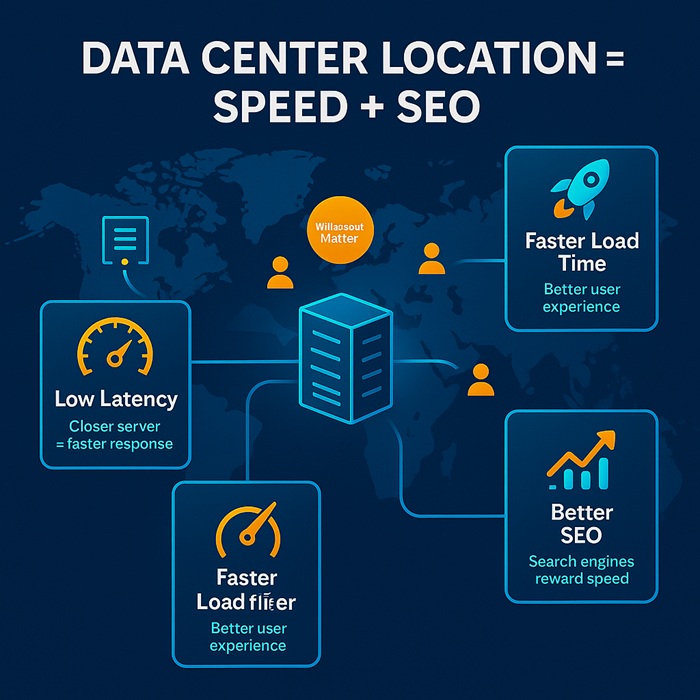 موقعیت دیتاسنتر سرور