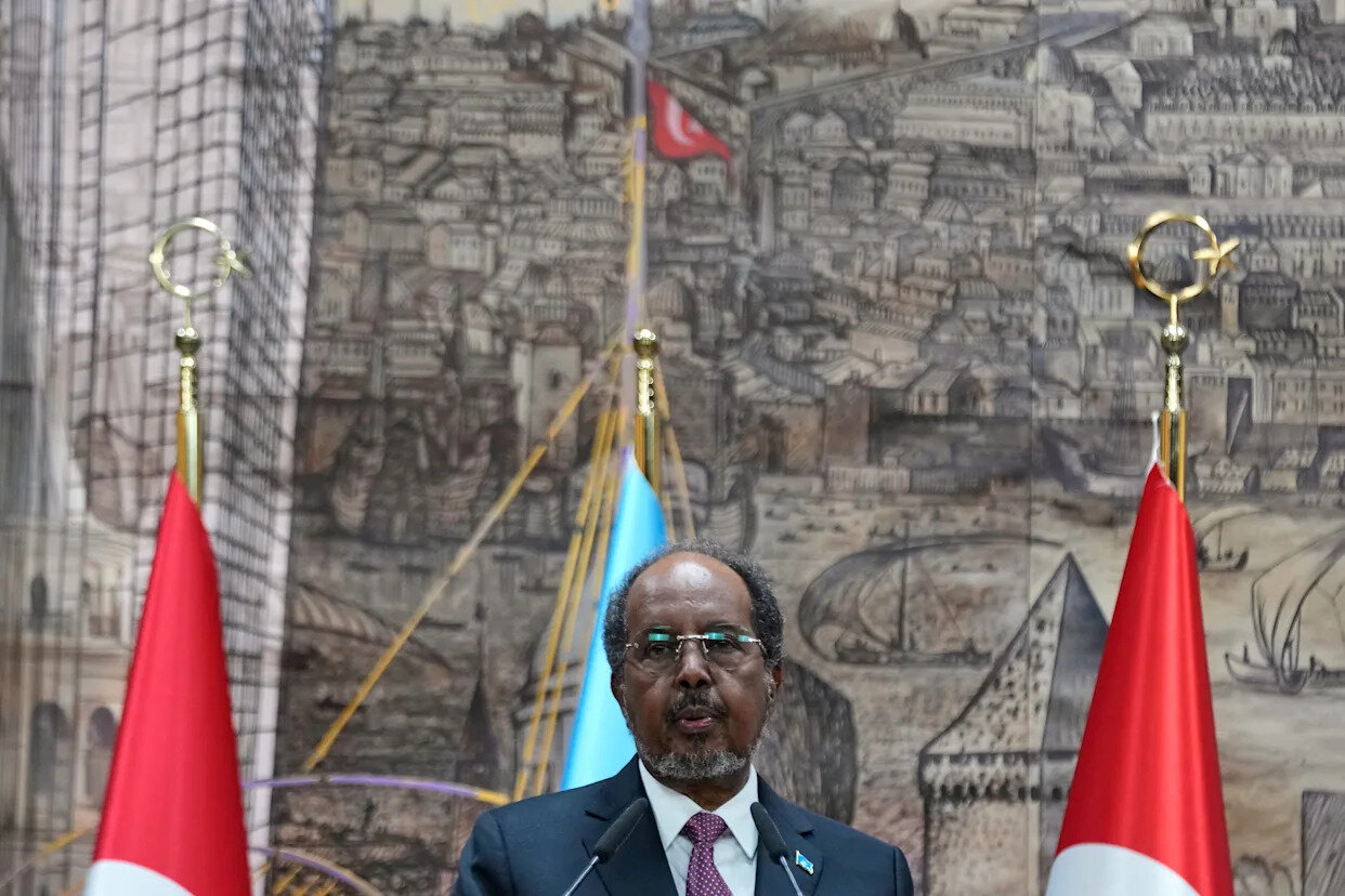 رئیس جمهور سومالی سومالی‌لند می‌خواهد کوچ اجباری فلسطینیان را تسهیل