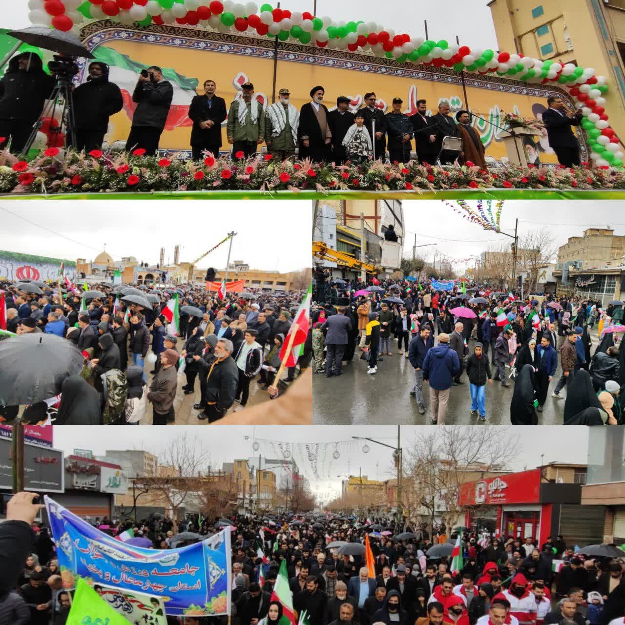 تقدیر سپاه قمربنی‌هاشم از حضور پرشور مردم در راهپیمایی ۲۲بهمن